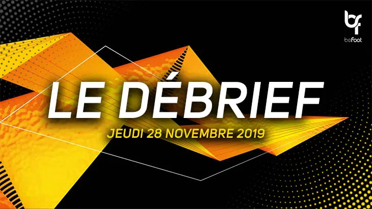 Ligue Europa : Le débrief de la soirée (Jeudi 28/11) Ligue Europa : Le débrief de la soirée (Jeudi 28/11)
