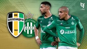 Oleksandria 2-2 ASSE : De quoi être vert ...