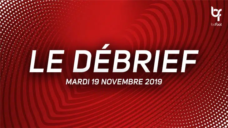 Qualifications Euro 2020 : Le débrief du jour (Mardi 19/11) Qualifications Euro 2020 : Le débrief du jour (Mardi 19/11)