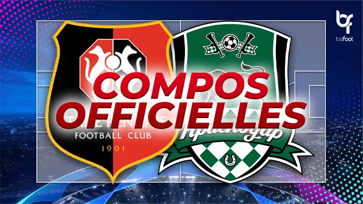 ? Rennes – Krasnodar : Les compos officielles !