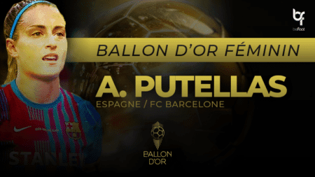 Ballon d’Or Féminin 2021 : Alexia Putellas sacrée ! Alexia Putellas