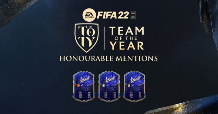 FUT 22 : Honorable TOTY, l’équipe complète débarque ! Honorable TOTY
