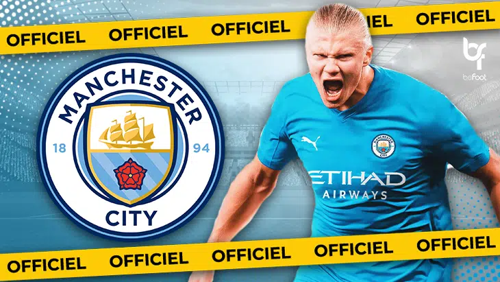 OFFICIEL : Erling Haaland rejoint Manchester City ! Haaland