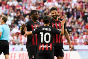 Le Français Olivier Giroud devrait être titulaire avec l'AC Milan contre l'OM au Stade Vélodrome.
