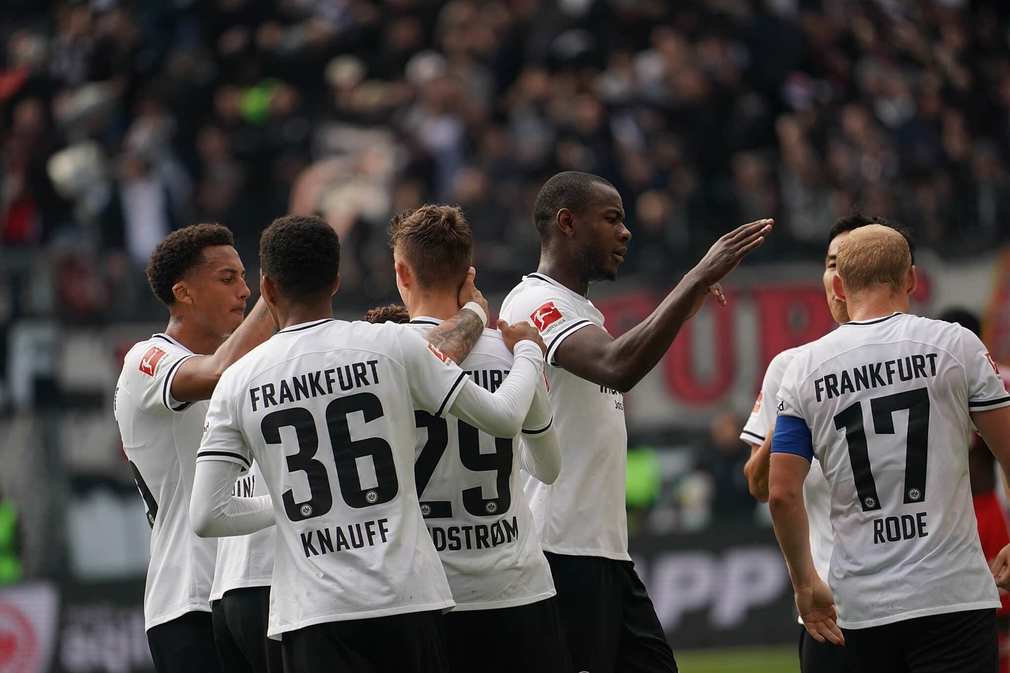Fanion Eintracht Francfort Vintage Années 90 – Collector Bundesliga