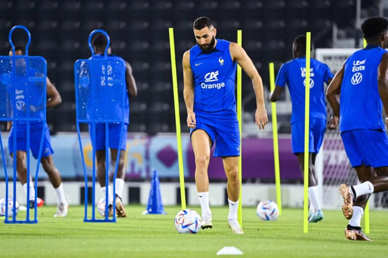 Coupe du Monde 2022 : Karim Benzema sorti blessé à l’entraînement ! Benzema