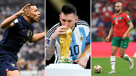 Kylian Mbappé, Leo Messi, Sofyan Amrabat... Découvrez l'équipe-type de la Coupe du monde 2022 avec le meilleur joueur du Mondial à chaque poste.