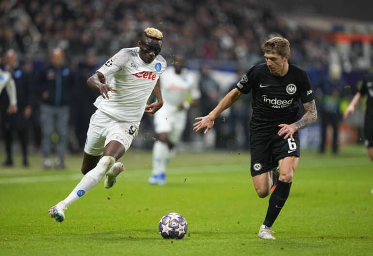 Naples – Francfort : les compositions probables Naples Francfort