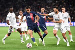 Hugo Ekitike n'a joué que huit minutes cette saison, c'était contre Lorient début août.