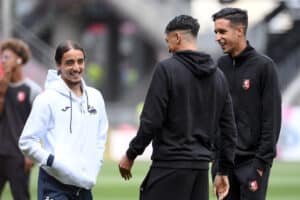 Mohamed Jaouab (à droite) a signé à Amiens.