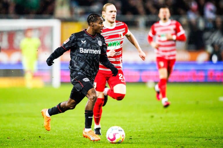 Bayer Leverkusen Augsbourg les compositions probables chaîne  