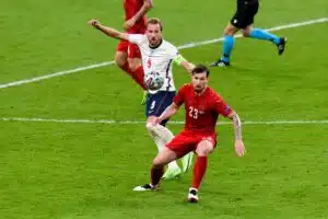 Harry Kane va retrouve Pierre-Emile Hojbjerg durant l'Euro.