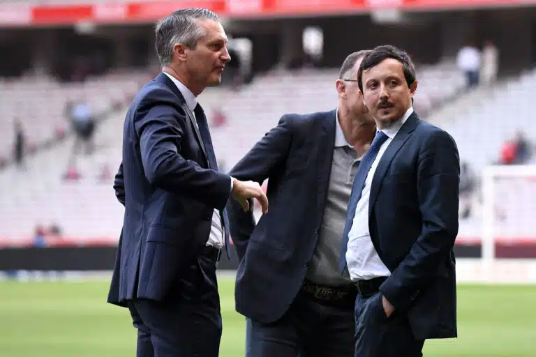 DNCG : Ça passe pour Lille et Toulouse, l’OM et Le Havre en attente Olivier Létang (à gauche), le président de Lille, au côté de Pablo Longoria, celui de l'OM, connaissent la décision de la DNCG.