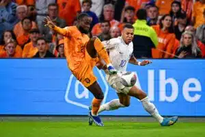 Jeremie Frimpong va retrouver Kylian Mbappé à l'occasion de l'Euro 2024.