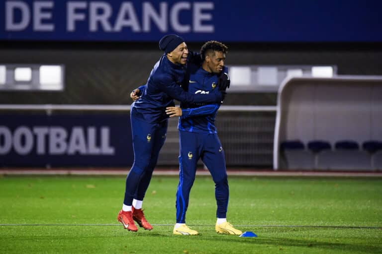 Kylian Mbappé et Kingsley Coman n'étaient pas de l'entraînement collectif, ce jeudi, à cinq jours de l'entrée en lice des Bleus à l'Euro 2024.