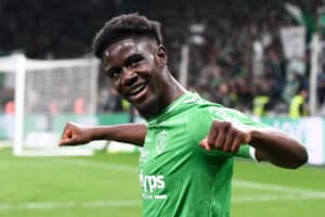 Nathanaël Mbuku quitte l'AS Saint-Etienne.