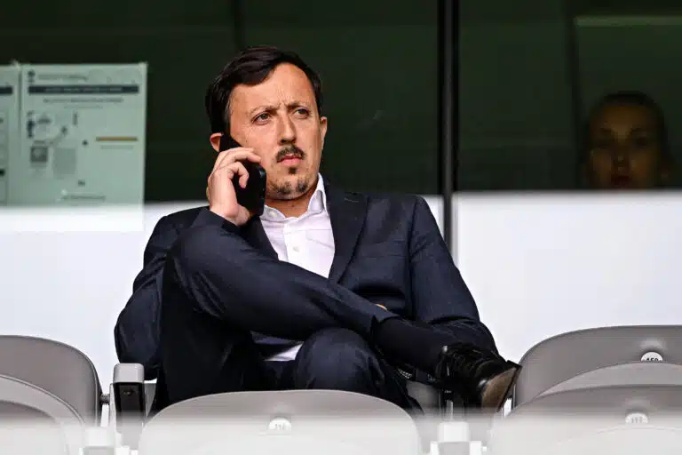 Pablo Longoria, le président de l'OM, apprécie une piste de l'OL dans ce mercato estival.