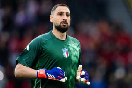 Gianluigi Donnarumma, le gardien du PSG, est titulaire avec l'Italie pour affronter l'Albanie.
