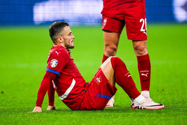 Filip Kostic connaît la durée de son indisponibilité pour l'Euro 2024 avec la Serbie.