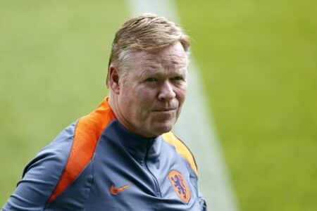 Ronald Koeman a "hâte de voir le match" entre l'équipe de France et les Pays-Bas.