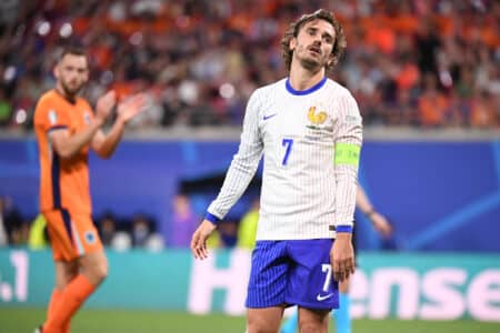 Antoine Griezmann a manqué plusieurs situations, lors du match entre l'équipe de France et les Pays-Bas.