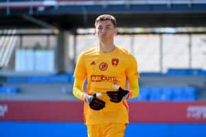 Reims avait prêté Ewen Jaouen à Rodez la saison dernière.
