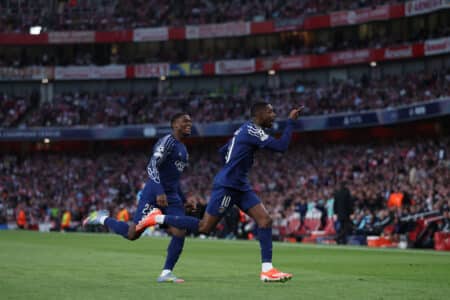 Le PSG frappe fort contre Arsenal psg