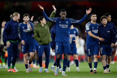 Le PSG confiant avant le match retour contre Arsenal psg