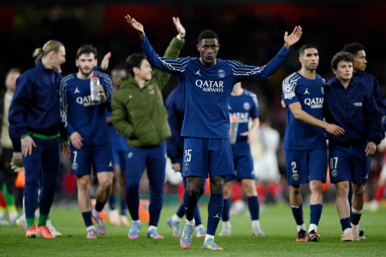 Le PSG confiant avant le match retour contre Arsenal psg