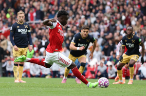Fulham – Arsenal : les compositions probables, chaîne TV et heure Arsenal, Saka
