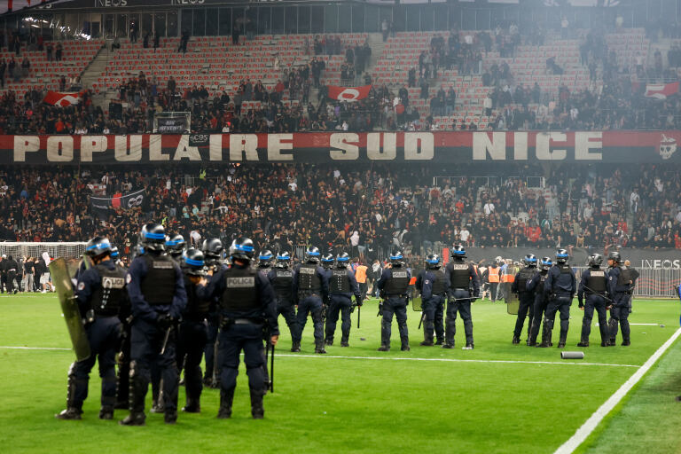 Nice : Les ultras interdits de déplacement a Saint-Étienne pour les barrages Nice, ultra