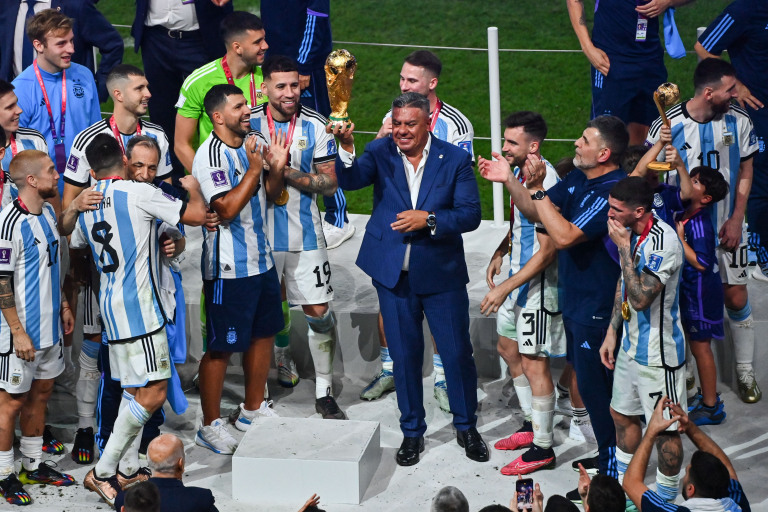 Argentine – Algérie : les compositions officielles ! L'Argentine durant son sacre à la Coupe du Monde 2022