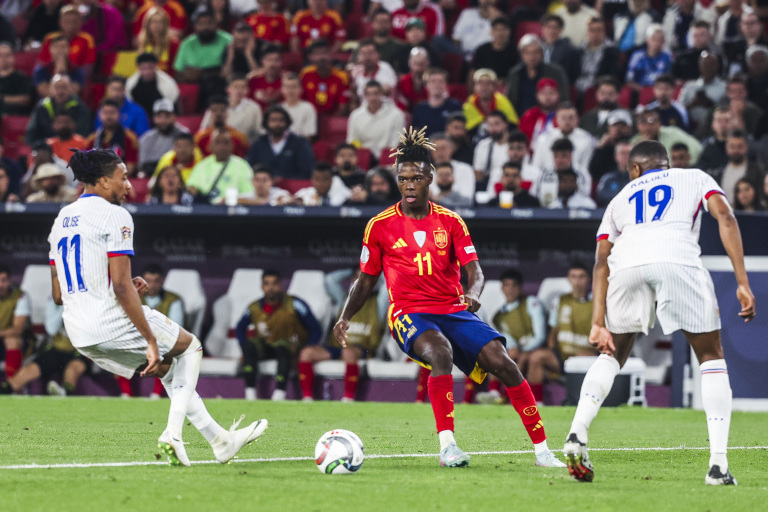 Nico Williams avec l'Espagne