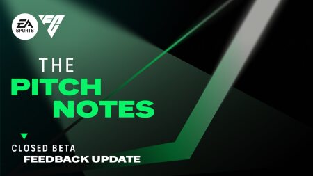 Visuel officiel EA Sports FC 27 consacré aux ajustements de gameplay après la bêta fermée.