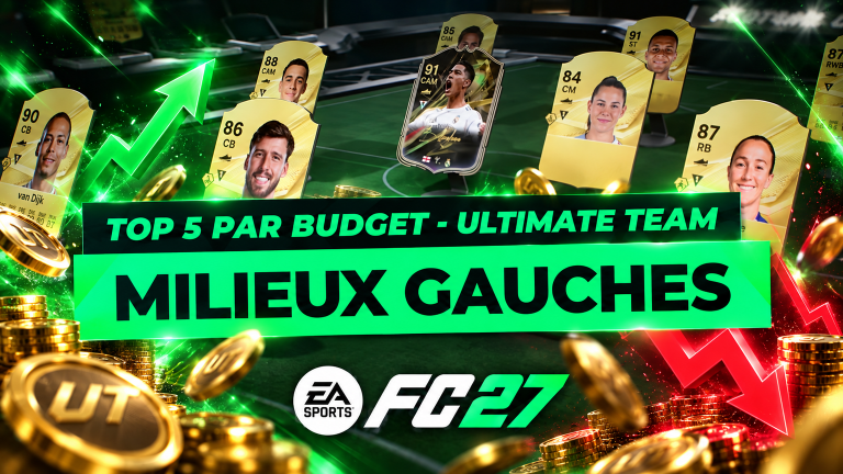 Milieux gauches Ultimate Team FC 27